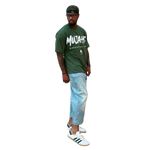 Mujahid “Defeat the Nafs” Oversized Tee – Forest Green