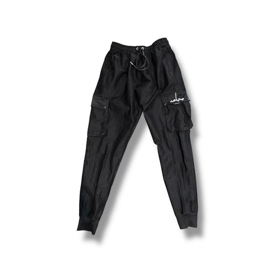 "Mujahid" Script Tech Cargo Joggers