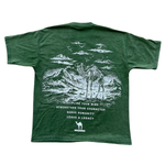 Mujahid “Defeat the Nafs” Oversized Tee – Forest Green