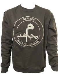 Sweatshirt (White-silver) Logo
